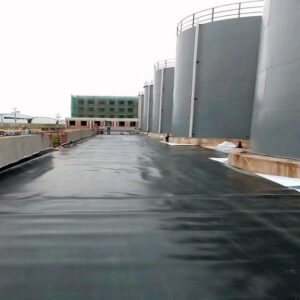 oil tank with geomembrane