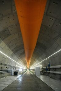 isolation of tunnels with geomembranes